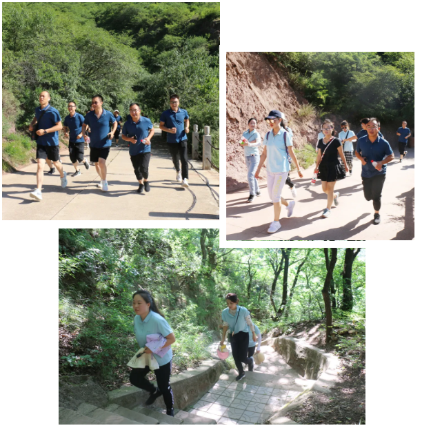 增強團隊合力 展示泓源風采 ——泓源公司開展登山比賽活動(圖4) 增強團隊合力 展示泓源風采 ——泓源公司開展登山比賽活動(圖4)