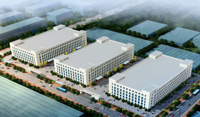 我市光電產(chǎn)業(yè)園（三期）項目廠房主體結構封頂(圖2)